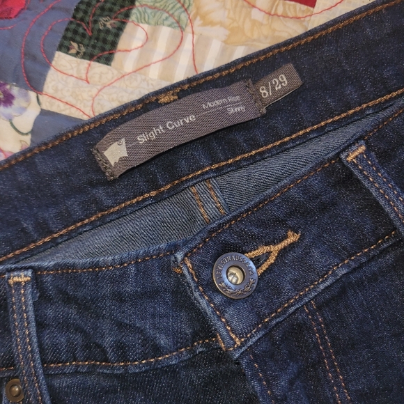 Levi's Slight Curve Modern Rise Skinny Jeans - Picture 10 of 13